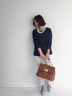 「IEDIT」｜ayapiさん（レディース・156cm）の冬コーディネート
