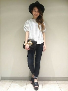 JEANASIS札幌ステラプレイス店STAFFさん（レディース・160cm）の春コーディネート