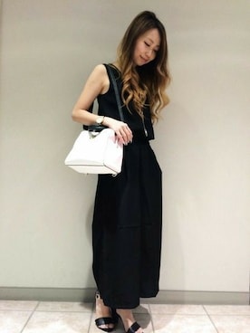 「コンビネゾン」｜JEANASIS札幌ステラプレイス店STAFFさん（レディース・160cm）の夏コーディネート