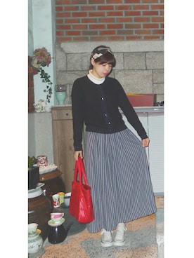 amaneさん（レディース・163cm）の冬コーディネート