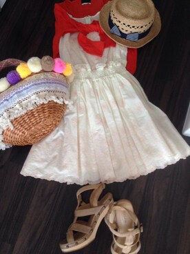 a✿さん（レディース・158cm）の夏コーディネート