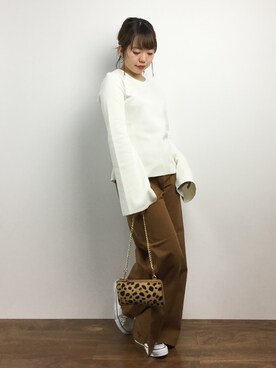 「cache cache（カシュ カシュ）のアイテム」を使った、こうださん（レディース・152cm・10代）の夏コーディネート