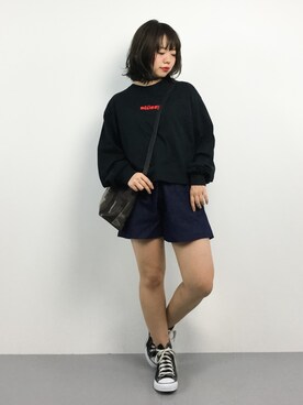 「cache cache（カシュ カシュ）のアイテム」を使った、こうださん（レディース・152cm・10代）の夏コーディネート
