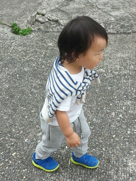 「スエット」｜hiromikさん（キッズ・90cm）の夏コーディネート