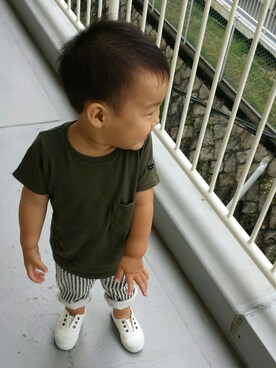 hiromikさん(キッズ・90cm)の夏コーディネート