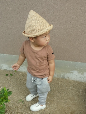 「スエット」｜hiromikさん（キッズ・90cm）の夏コーディネート