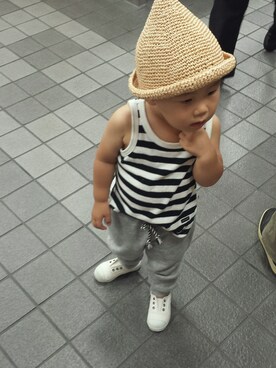 「スエット」｜hiromikさん（キッズ・90cm）の夏コーディネート