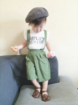 A KEYさん（キッズ・90cm）の夏コーディネート
