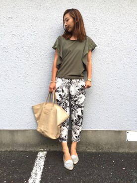 「Bou Jeloud」｜「アイテム（スニーカー）」を使った、nutsさん（レディース・164cm）の夏コーディネート