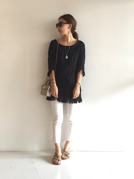 「boujeloud」｜「アイテム（ワンピース/ドレス）」を使った、nutsさん（レディース・164cm）の夏コーディネート