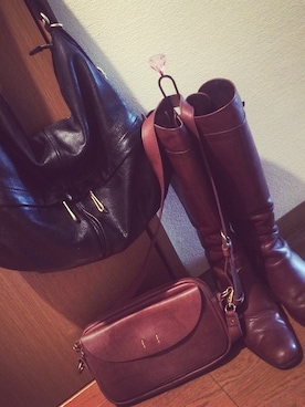 「RYU（リュー）のアイテム（バッグ）」を使った、ayaayaさん（レディース・165cm）の春コーディネート