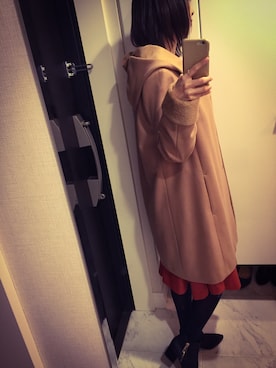 「BALLSEY（ボールジィ）のアイテム（ジャケット/アウター）」を使った、Kayokoさん（レディース・158cm）の冬コーディネート