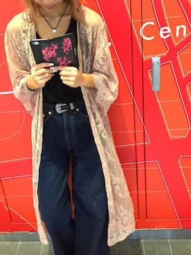 「rienda（リエンダ）のアイテム（PC・スマホグッズ/家電）」を使った、M-factoryさん（レディース・165cm）の秋コーディネート