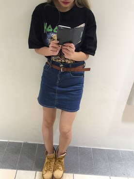 「BLACK BY MOUSSY（ブラックバイマウジー）のアイテム（PC・スマホグッズ/家電）」を使った、M-factoryさん（レディース・165cm）の秋コーディネート