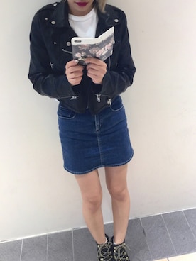 「MERCURYDUO（マーキュリーデュオ）のアイテム（PC・スマホグッズ/家電）」を使った、M-factoryさん（レディース・165cm）の秋コーディネート