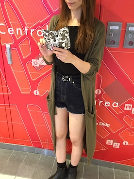 「rienda（リエンダ）のアイテム（PC・スマホグッズ/家電）」を使った、M-factoryさん（レディース・165cm）の秋コーディネート