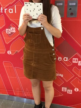 「dazzlin（ダズリン）のアイテム（PC・スマホグッズ/家電）」を使った、M-factoryさん（レディース・165cm）の秋コーディネート