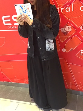 「rienda（リエンダ）のアイテム（PC・スマホグッズ/家電）」を使った、M-factoryさん（レディース・165cm）の秋コーディネート