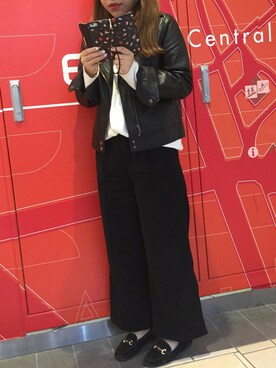 「REBECCA MINKOFF（レベッカミンコフ）のアイテム」を使った、M-factoryさん（レディース・165cm）の秋コーディネート