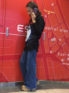 「REBECCA MINKOFF（レベッカミンコフ）のアイテム」を使った、M-factoryさん（レディース・165cm）の秋コーディネート