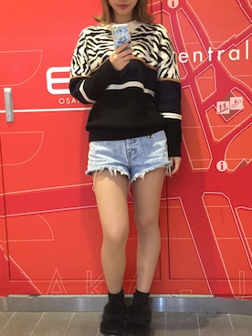 「rienda（リエンダ）のアイテム（PC・スマホグッズ/家電）」を使った、M-factoryさん（レディース・165cm）の秋コーディネート