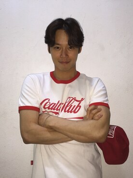 「LEATA（リータ）のアイテム」を使った、손희락さん（メンズ・177cm）の夏コーディネート