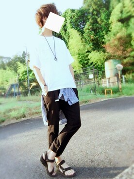 りゅーマさん（メンズ・177cm）の夏コーディネート