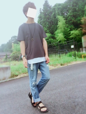 りゅーマさん(メンズ・177cm)の夏コーディネート