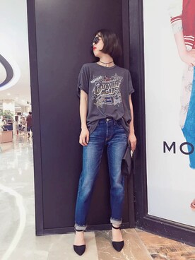 蔡William俊さん（レディース・165cm）の夏コーディネート