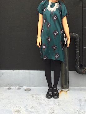 「アイテム（ドレス）」を使った、メルロープリュスさん（レディース・164cm）の夏コーディネート