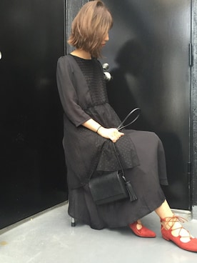 「おめかしコーデ」｜メルロープリュスさん（レディース・164cm）の夏コーディネート