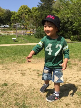 Aobaさん（キッズ・110cm）の夏コーディネート