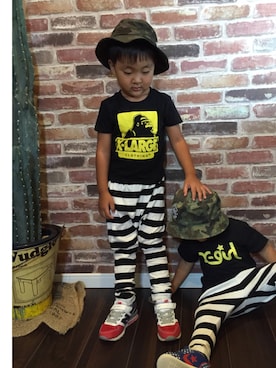 Aobaさん（キッズ・90cm）の秋コーディネート