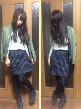 かな(秋)さん（レディース・164cm）の秋コーディネート