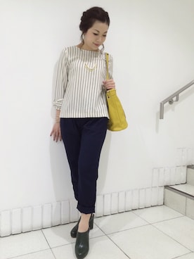 Chisaさん（レディース・154cm）の秋コーディネート