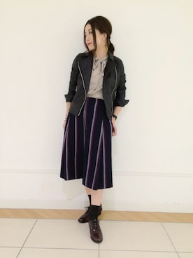 Chisaさん（レディース・154cm）の秋コーディネート