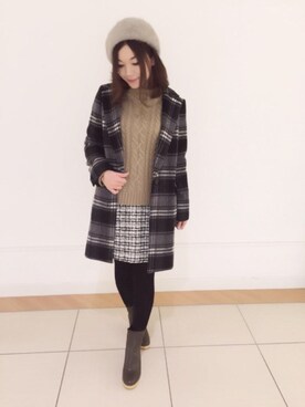 Chisaさん(レディース・154cm)の秋コーディネート