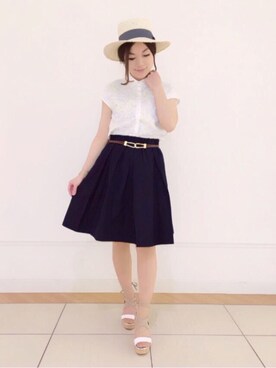 Chisaさん（レディース・154cm）の春コーディネート