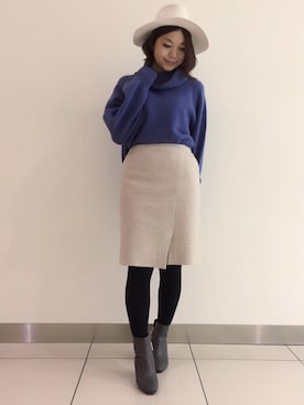 Chisaさん（レディース・154cm）の秋コーディネート