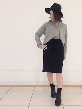 Chisaさん(レディース・154cm)の秋コーディネート