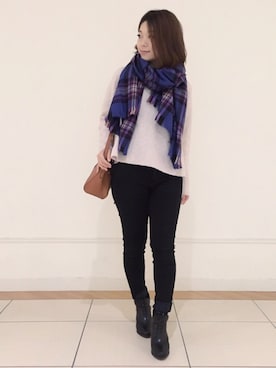 Chisaさん(レディース・154cm)の秋コーディネート