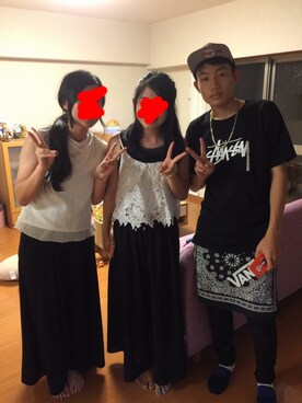 「VANS（バンズ）のアイテム（その他）」を使った、たいさん（メンズ・172cm）の夏コーディネート