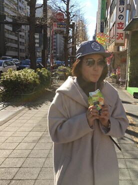 「Sunnyday」｜「アイテム（ジャケット/アウター）」を使った、jackieさん（レディース・158cm）の冬コーディネート