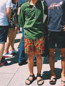 KENSEI MIYASUさん(メンズ・170cm)の夏コーディネート