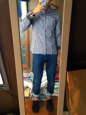 「TACS（タックス）のアイテム」を使った、Yuuさん（メンズ・168cm）の秋コーディネート