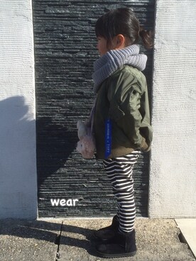 HITSUさん（キッズ・100cm）の冬コーディネート