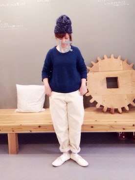 「アイテム（その他シューズ）」を使った、haru.さん（レディース・148cm・10代）の冬コーディネート