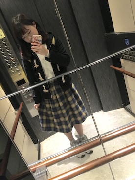 Tiffany Tsaoさん(レディース・160cm)の冬コーディネート