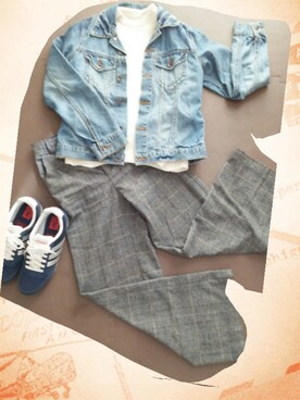 「shuca（シュカ）のアイテム（ジャケット/アウター）」を使った、himi1o969さん（レディース・171cm）の冬コーディネート