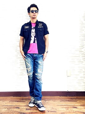 mitsuruさん（メンズ・177cm）の秋コーディネート